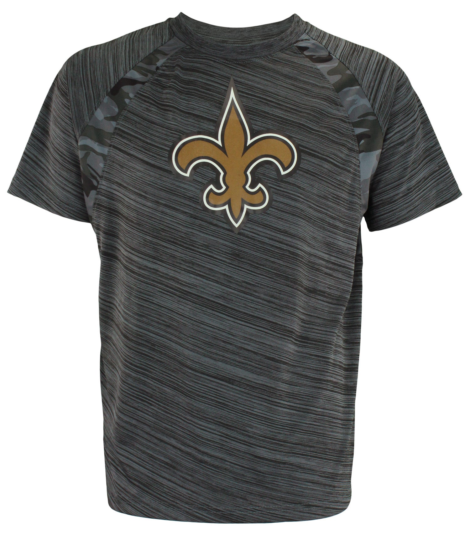 Zubaz NFL  NO SAINT TONAL CM SD TEE LARGE