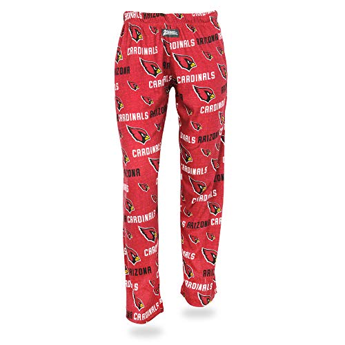 Zubaz NFL Women's Arizona Cardinals Comfy Lounge Pants, Red