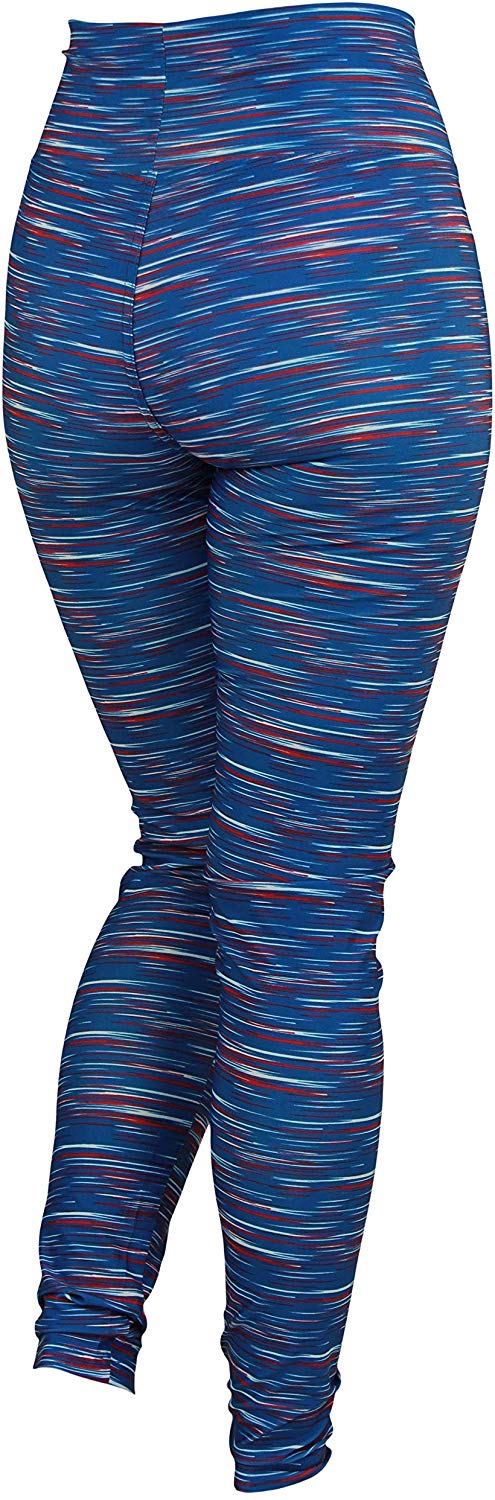 Zubaz NFL Football Women's Buffalo Bills Space Dye Legging