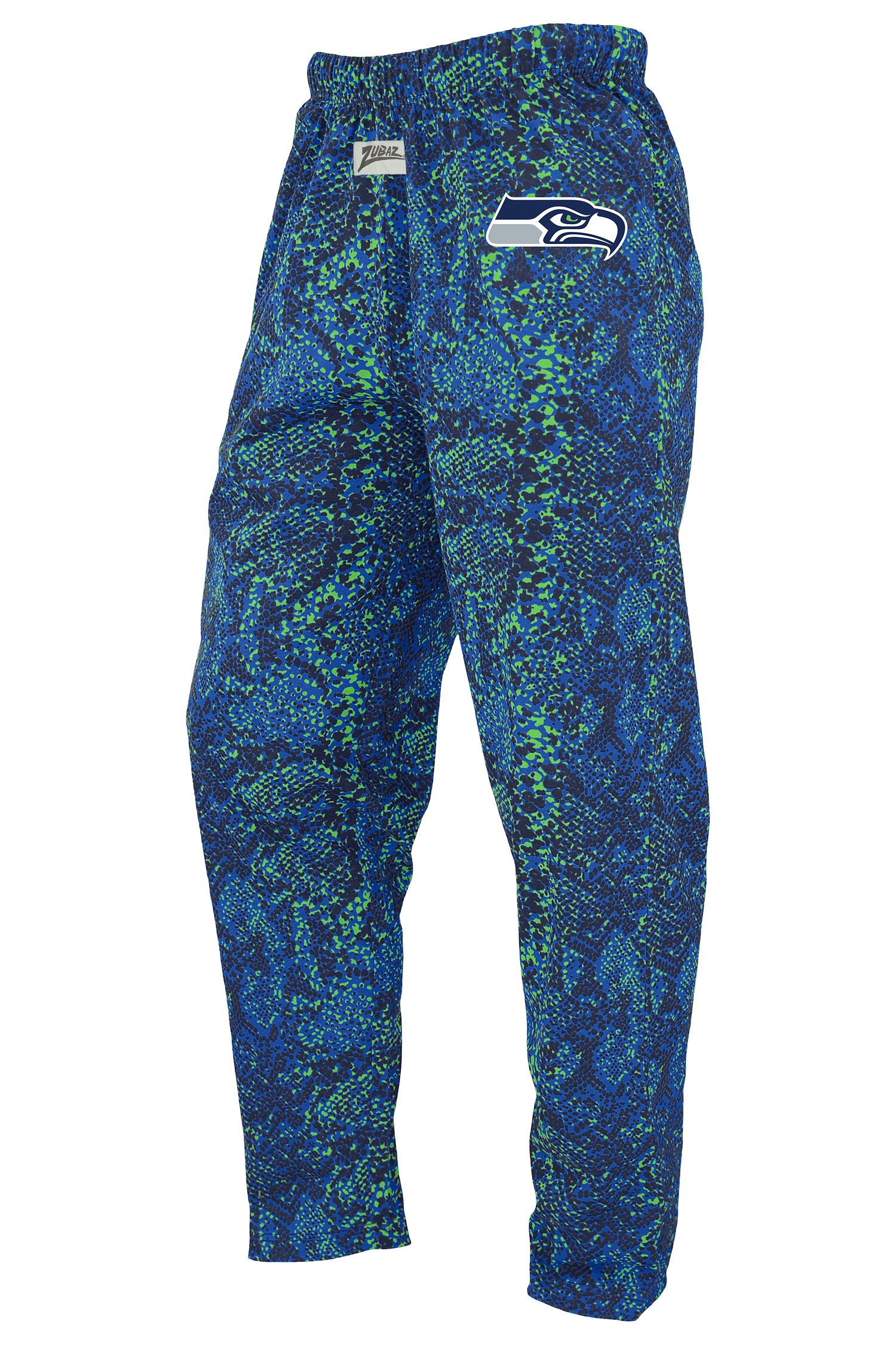 Zubaz NFL Unisex Z88 Post Pant, Seattle Seahawks