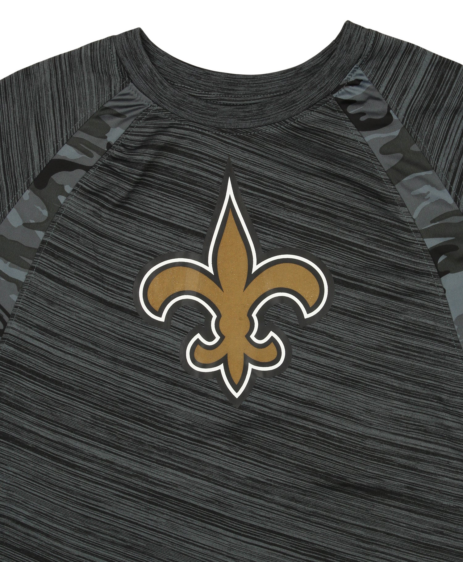 Zubaz NFL  NO SAINT TONAL CM SD TEE LARGE