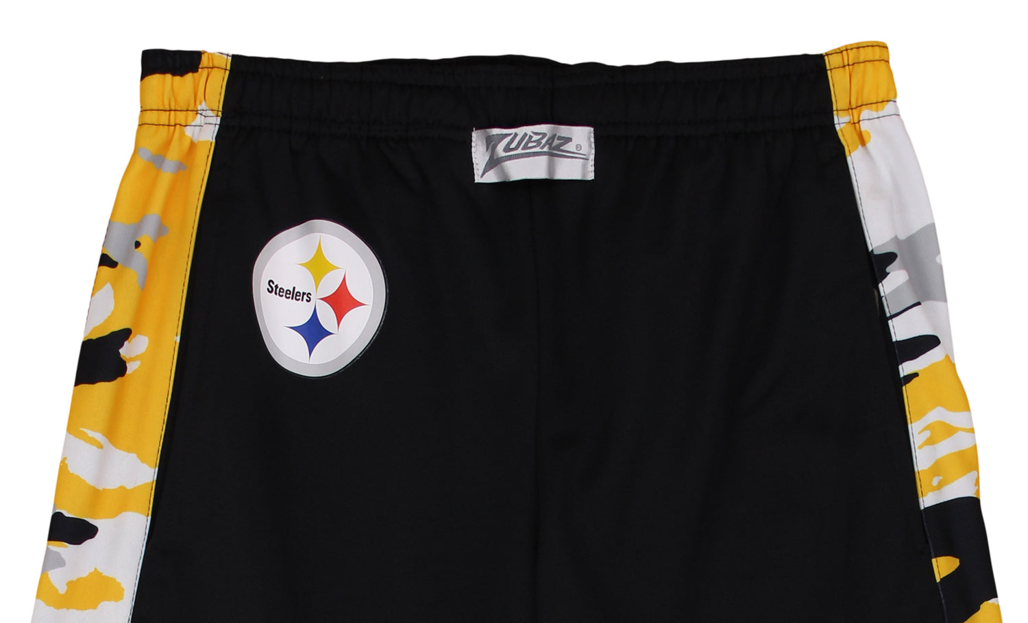 Zubaz Men's NFL Pittsburgh Steelers Camo Print Stadium Pants