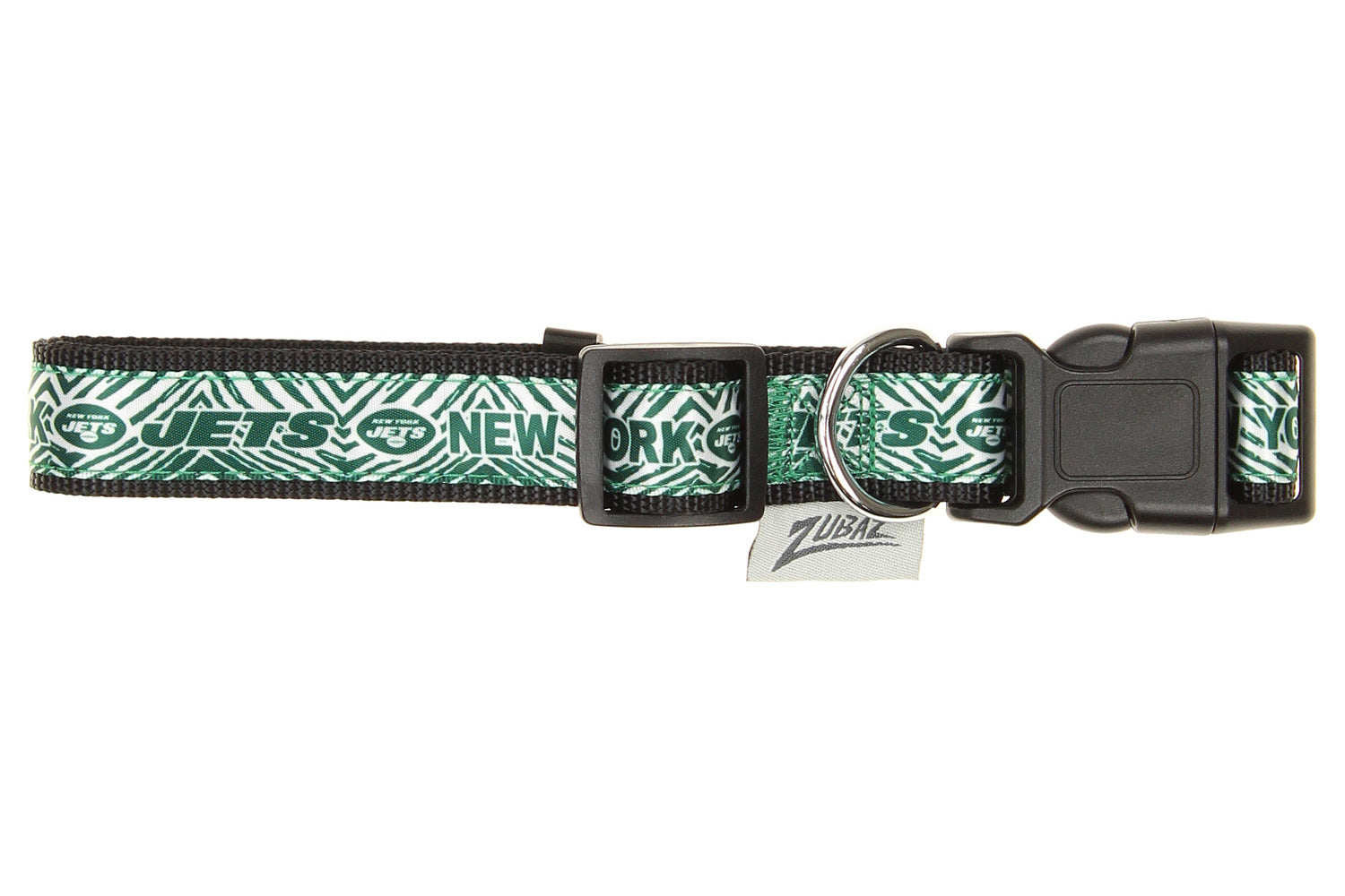 Zubaz X Pets First NFL New York Jets Team Adjustable Dog Collar