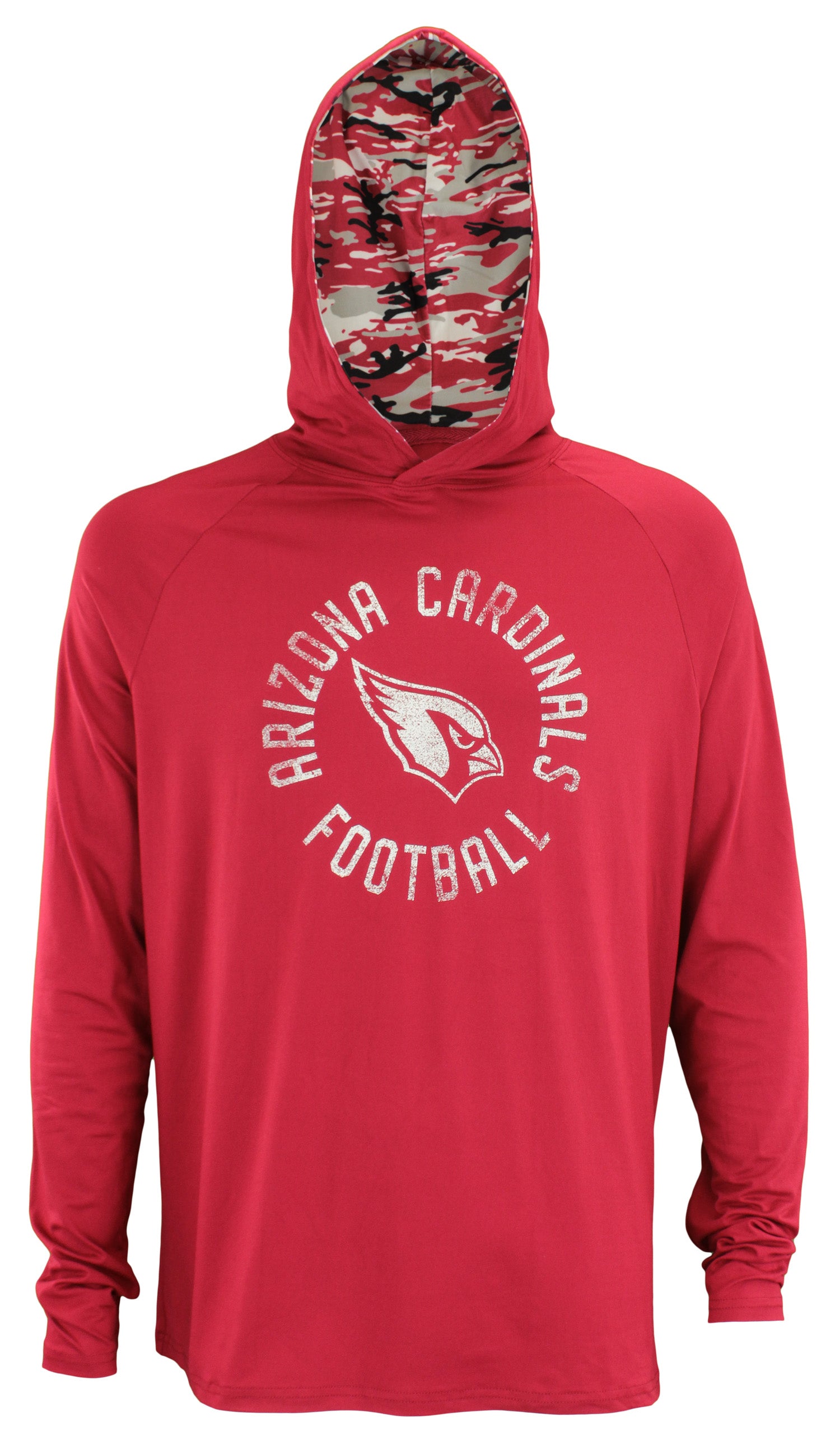 Zubaz NFL Arizona Cardinals Lightweight Mini Camo Hoody