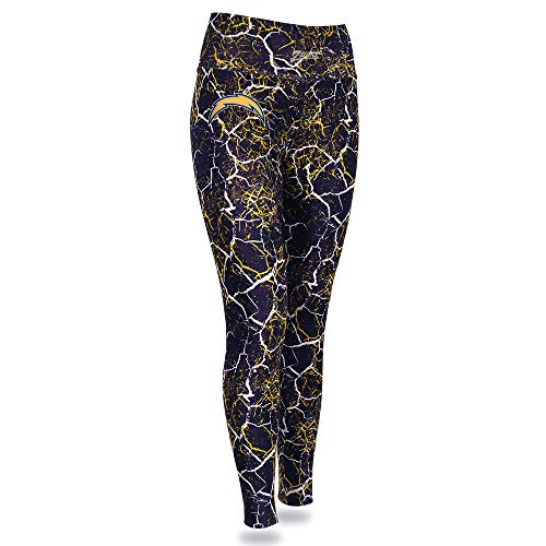 Zubaz NFL Women's Los Angeles Chargers Marble Leggings