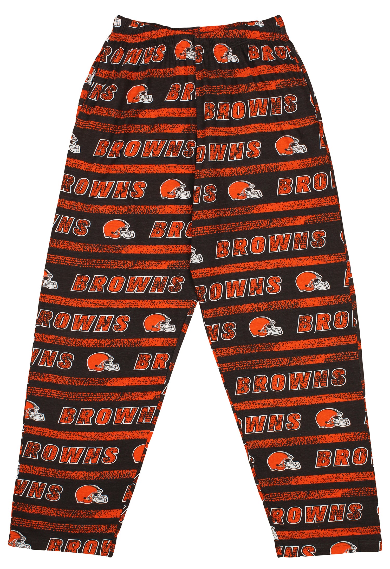 Zubaz NFL Men's Cleveland Browns Static Lines Comfy Pants