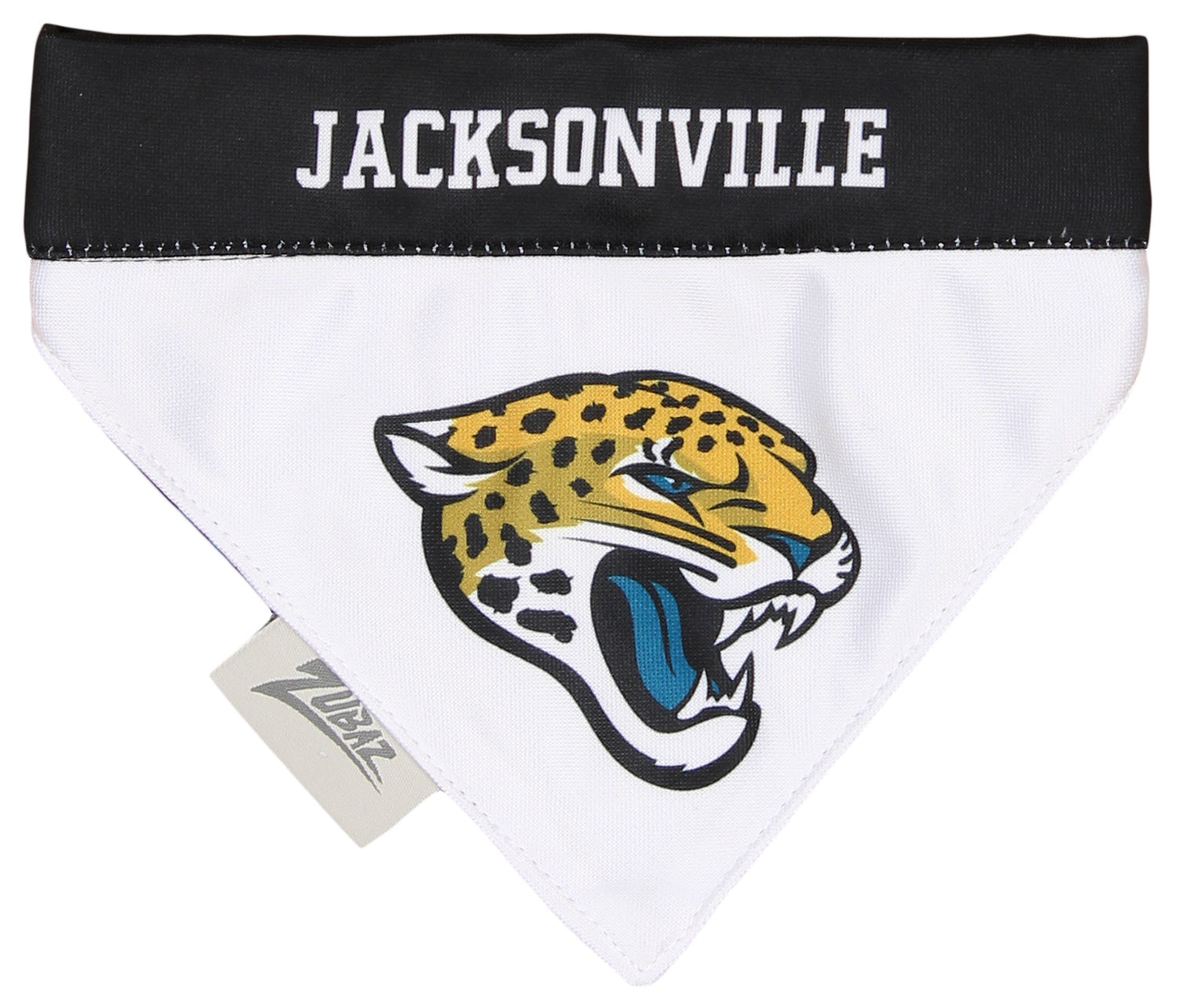 Zubaz X Pets First NFL Jacksonville Jaguars Reversible Bandana For Dogs & Cats