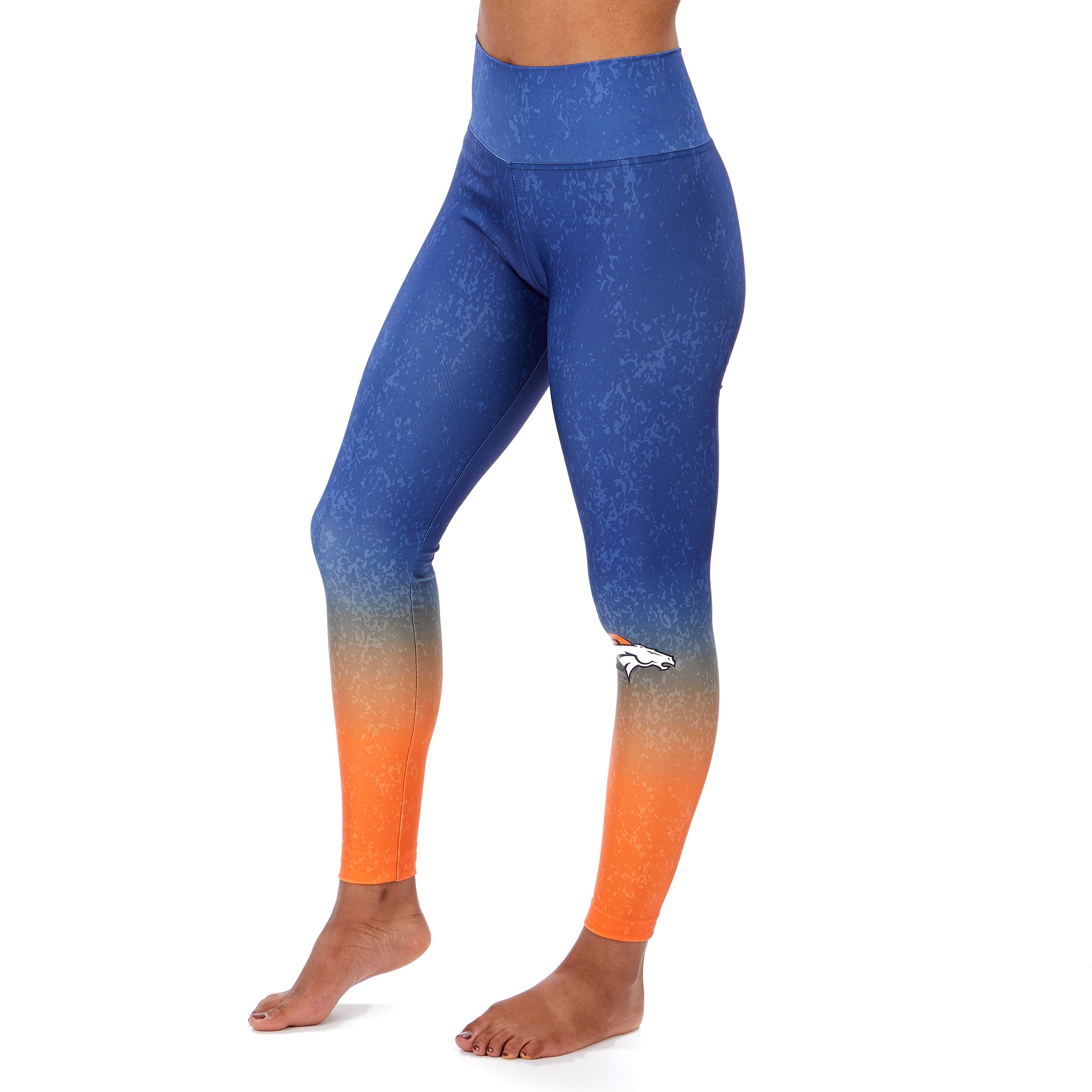 Zubaz Women's NFL Denver Broncos Gradient Leggings