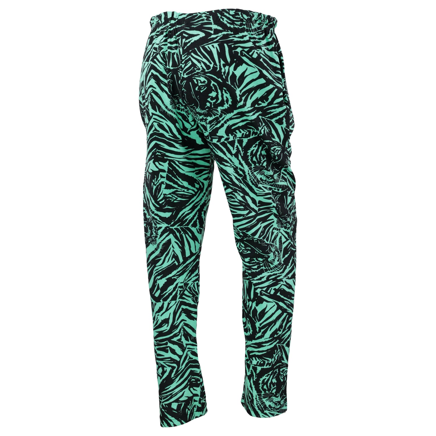 Zubaz 88 Men's The Original Pants MINT/BLACK TIGER