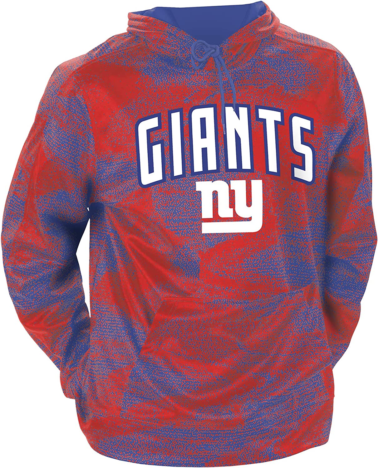 Zubaz NFL Men's Static Hoodie, Washington Commanders New York Giants