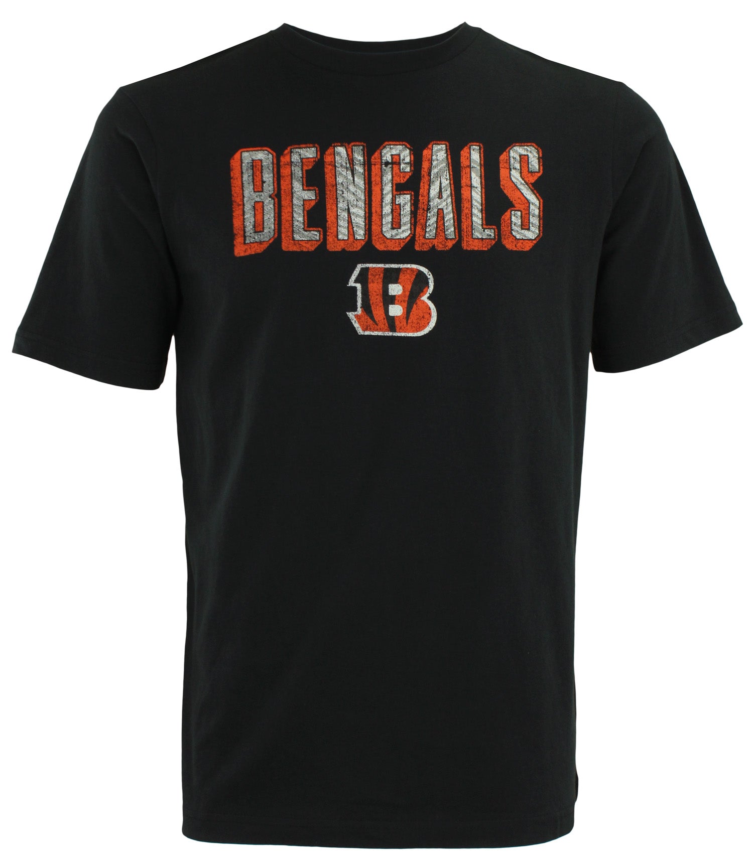 Zubaz NFL Men's Cincinnati Bengals Short Sleeve Zeb Graphic T-Shirt