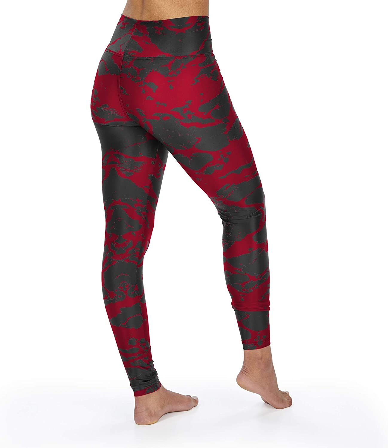 Zubaz Tampa Bay Buccaneers NFL Women's Team Colors Lava Legging