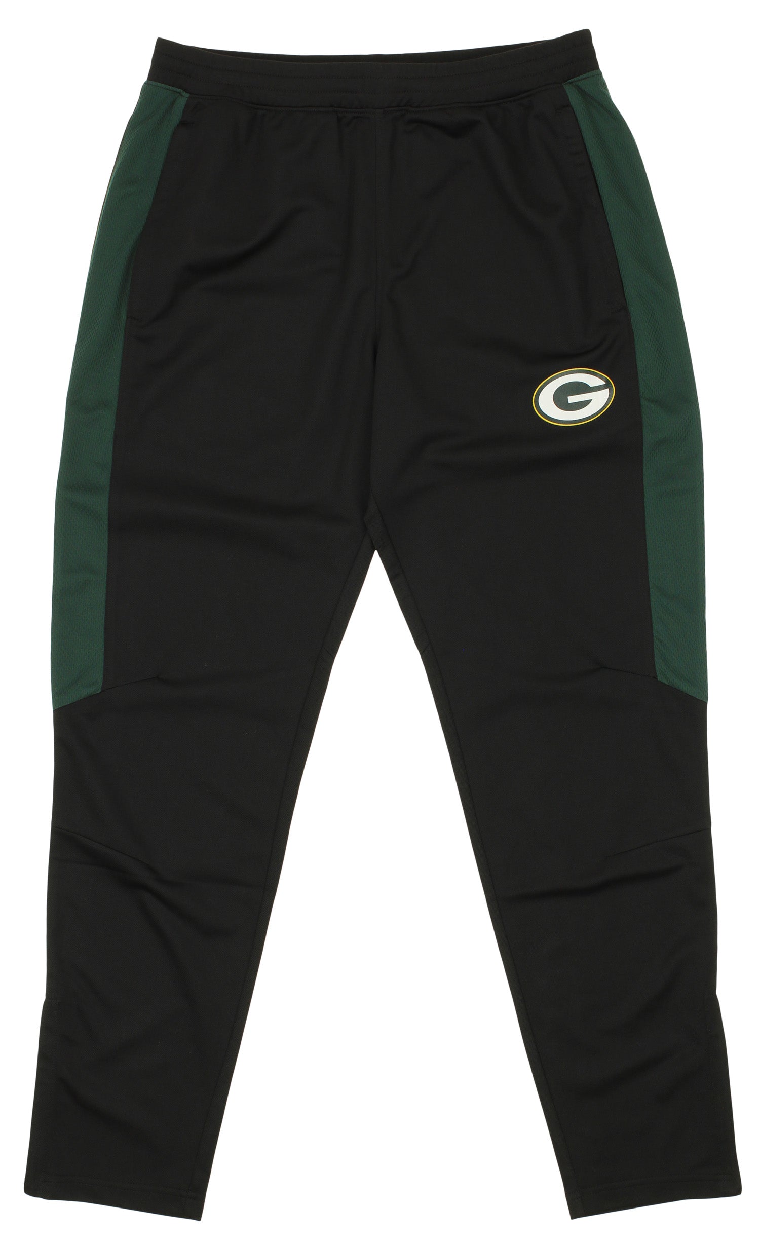 Zubaz NFL Football Men's Green Bay Packers Athletic Track Pant