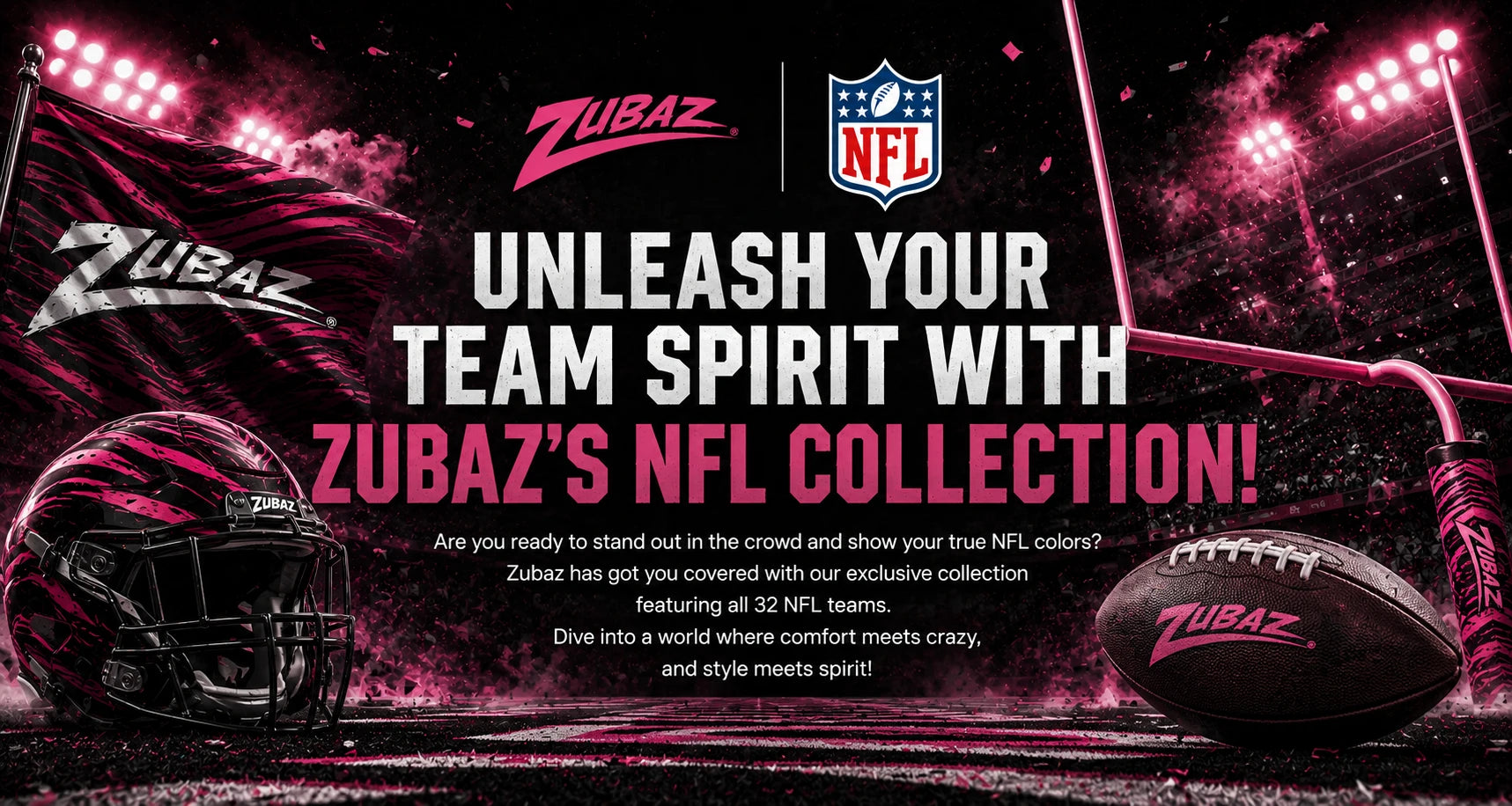 Unleash Your Team Spirit with Zubaz's NFL Collection
