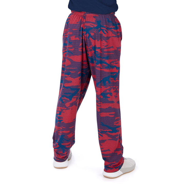 Zubaz NFL MENS NEW ENGLAND PATRIOTS NAVY BLUE/RED CAMO LINES PANT Double Extra Large
