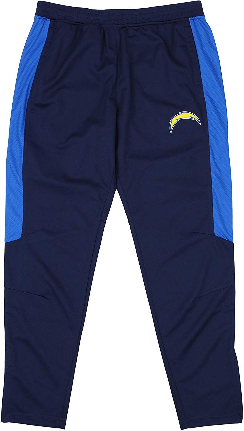Zubaz NFL Football Men's Los Angeles Chargers Athletic Track Pant