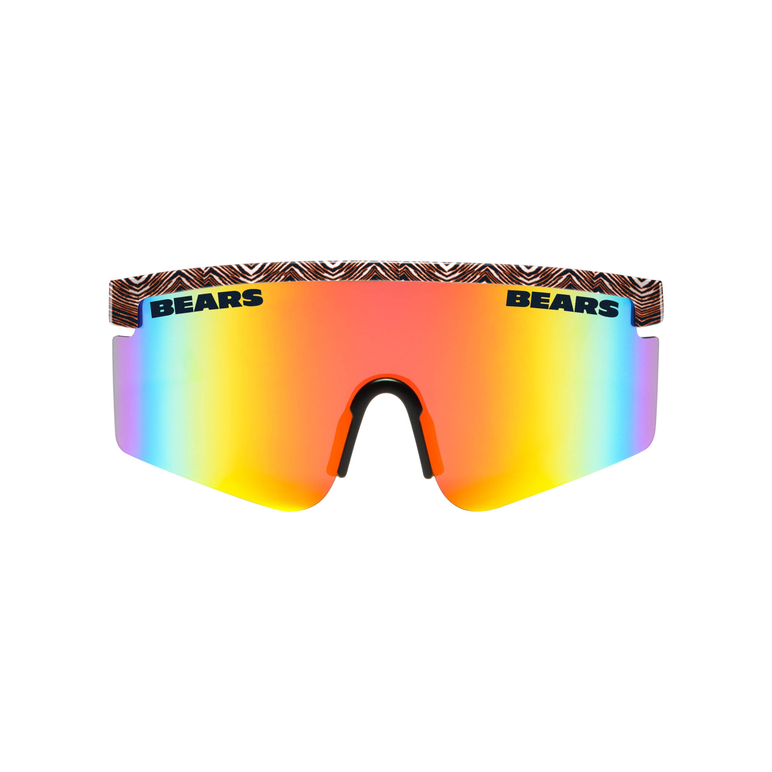 Zubaz x FOCO NFL Chicago Bears Collab 90s Retro Swag Sunglasses