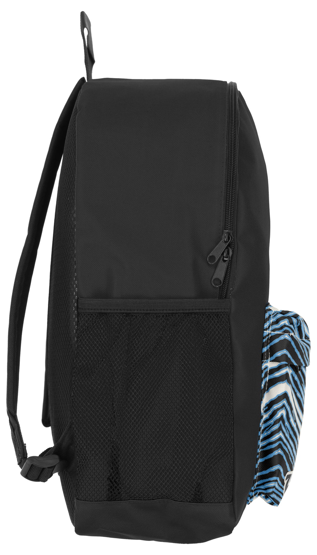 FOCO X ZUBAZ NFL Carolina Panthers Zebra 2 Collab Printed Backpack