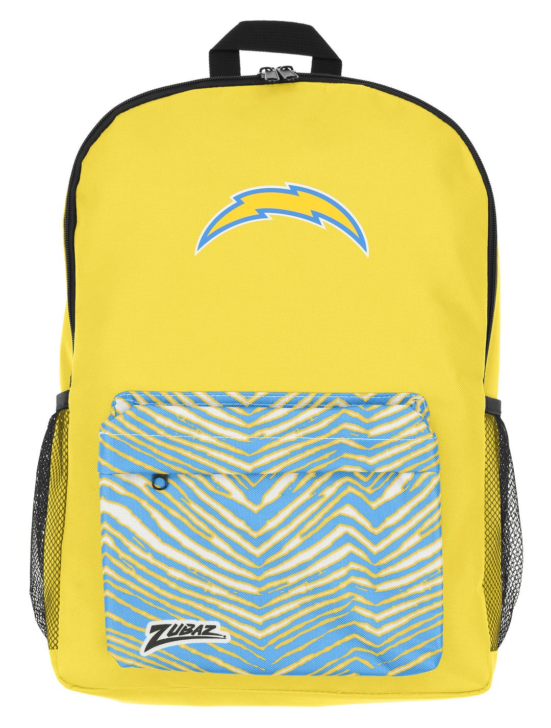 FOCO X ZUBAZ NFL Los Angeles Chargers Zebra 2 Collab Printed Backpack