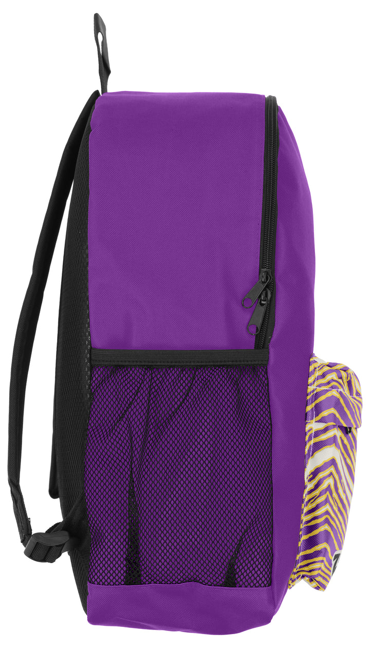 FOCO X ZUBAZ NFL Minnesota Vikings Zebra 2 Collab Printed Backpack