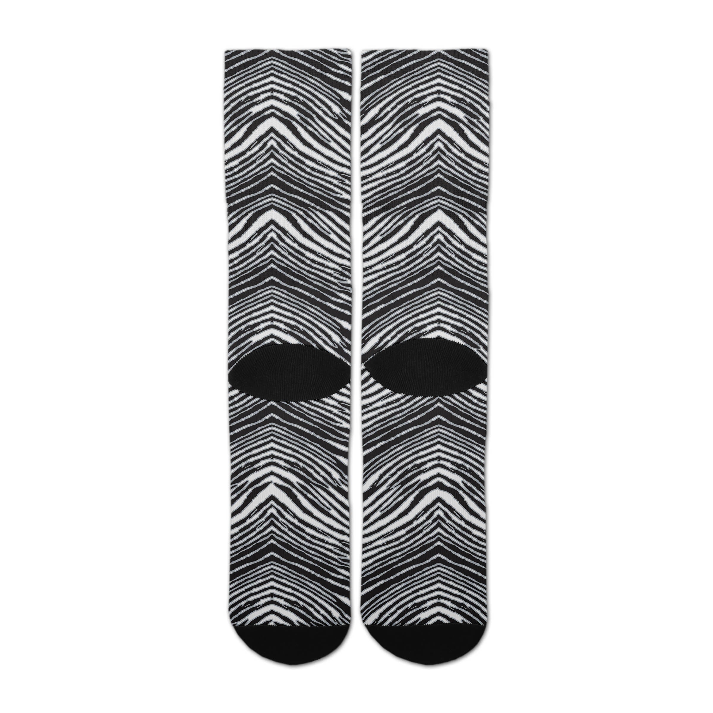 Zubaz By For Bare Feet NFL Zubified Adult and Youth Dress Socks, Las Vegas Raiders, Large