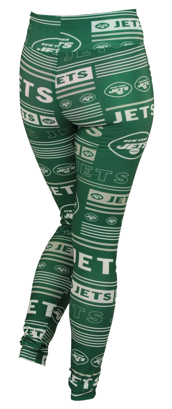Zubaz NFL New York Jets Women's Team Column Leggings