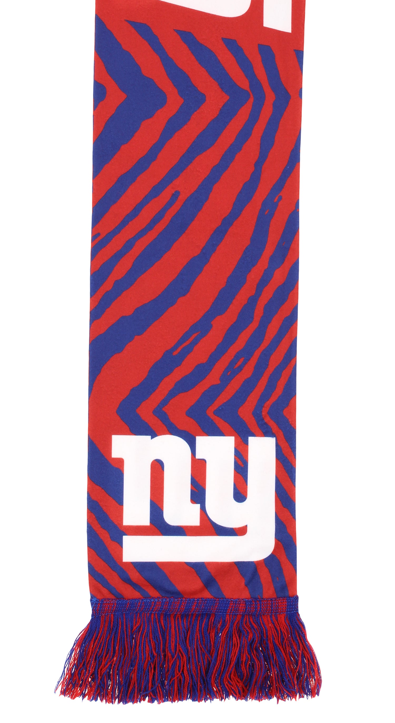 FOCO X Zubaz NFL Collab 3 Pack Glove Scarf & Hat Outdoor Winter Set, New York Giants