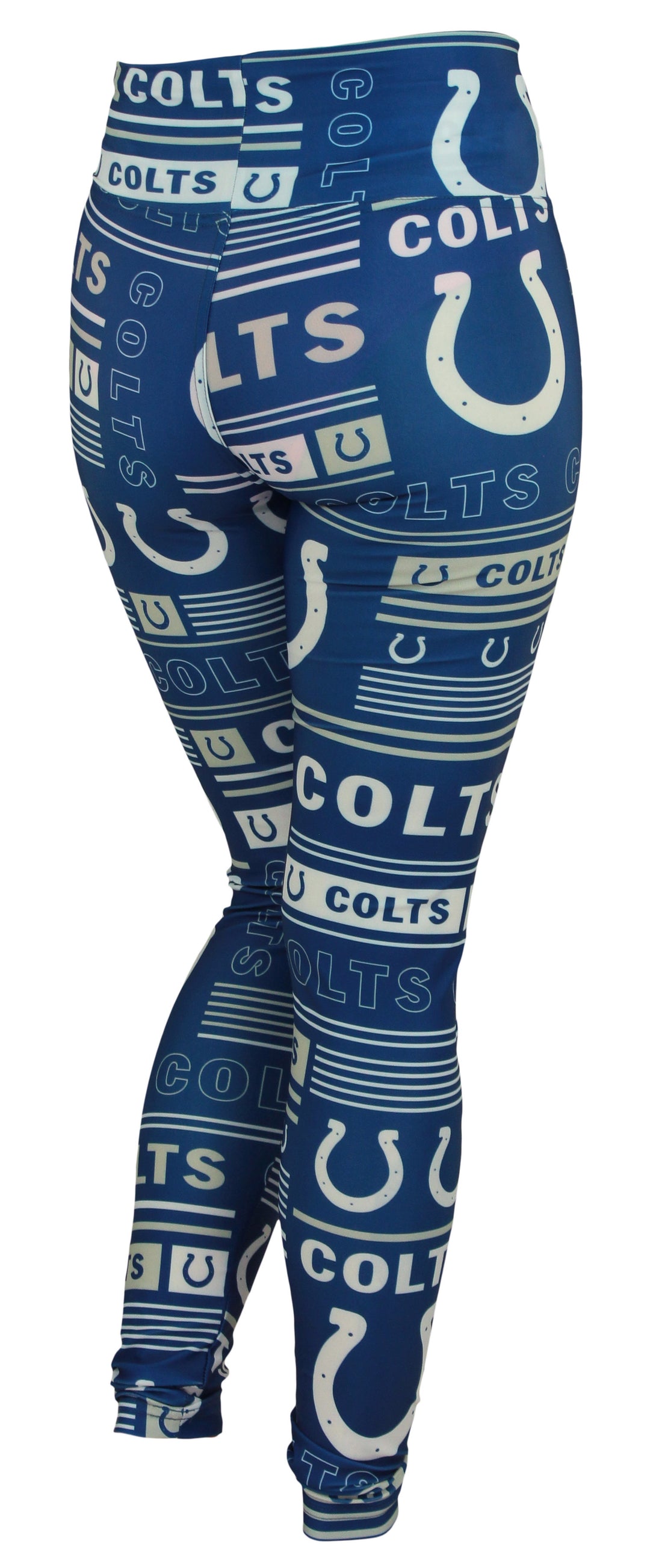 Zubaz NFL Indianapolis Colts Women's Team Column Leggings