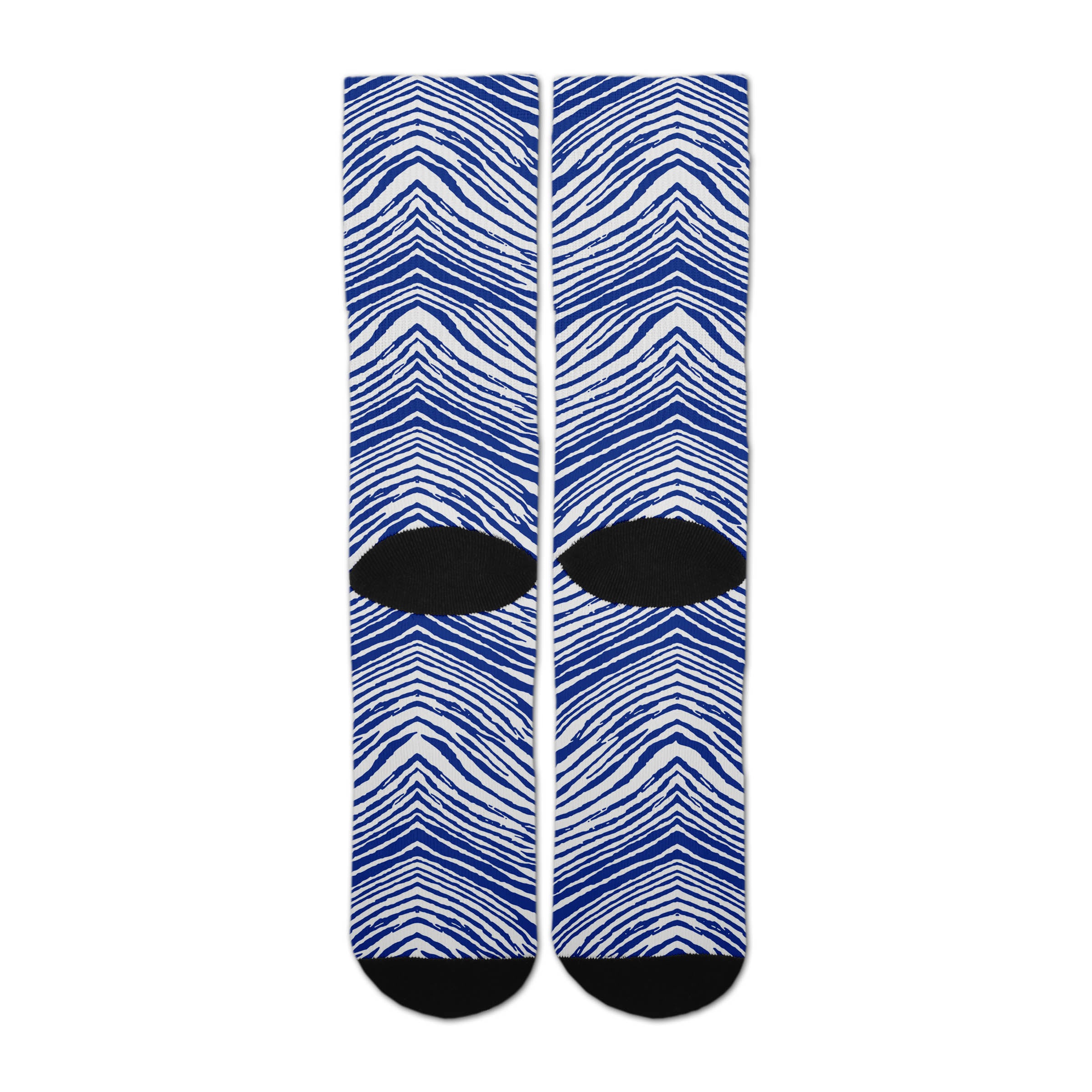 Zubaz By For Bare Feet NFL Zubified Adult and Youth Dress Socks, Indianapolis Colts, Large