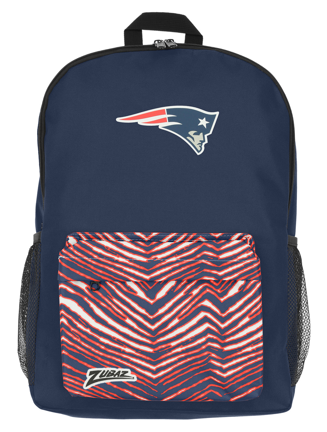 FOCO X ZUBAZ NFL New England Patriots Zebra 2 Collab Printed Backpack