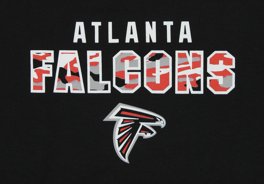 Zubaz NFL Men's Atlanta Falcons Camo Block Logo Hoodie