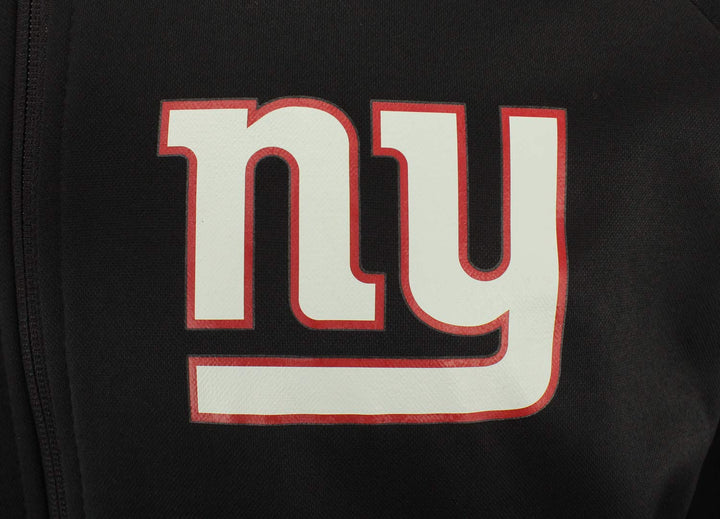 Zubaz NFL New York Giants Men's Heavyweight Full Zip Performance Fleece Hoodie