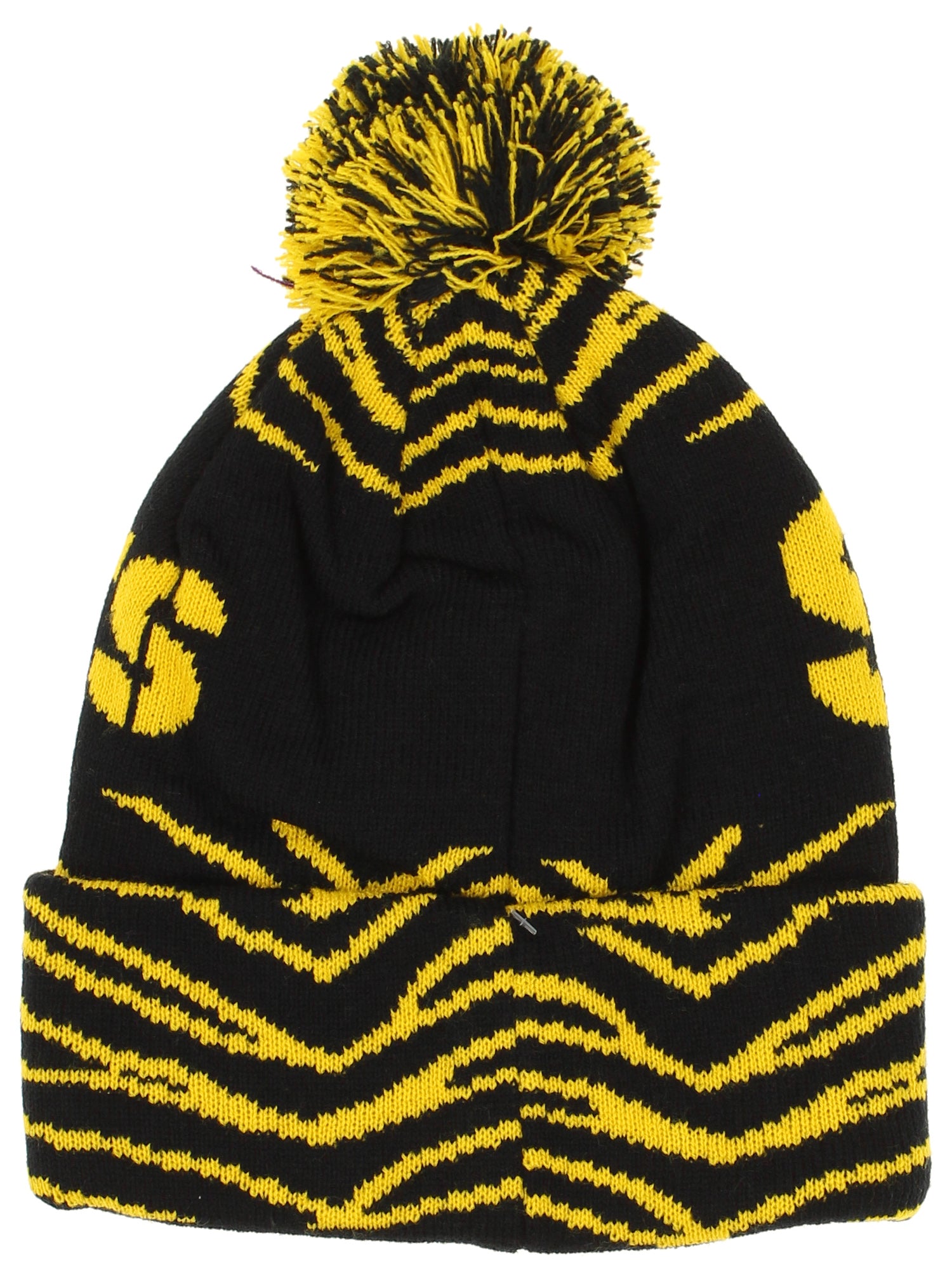 FOCO X Zubaz NFL Collab 3 Pack Glove Scarf & Hat Outdoor Winter Set, Pittsburgh Steelers