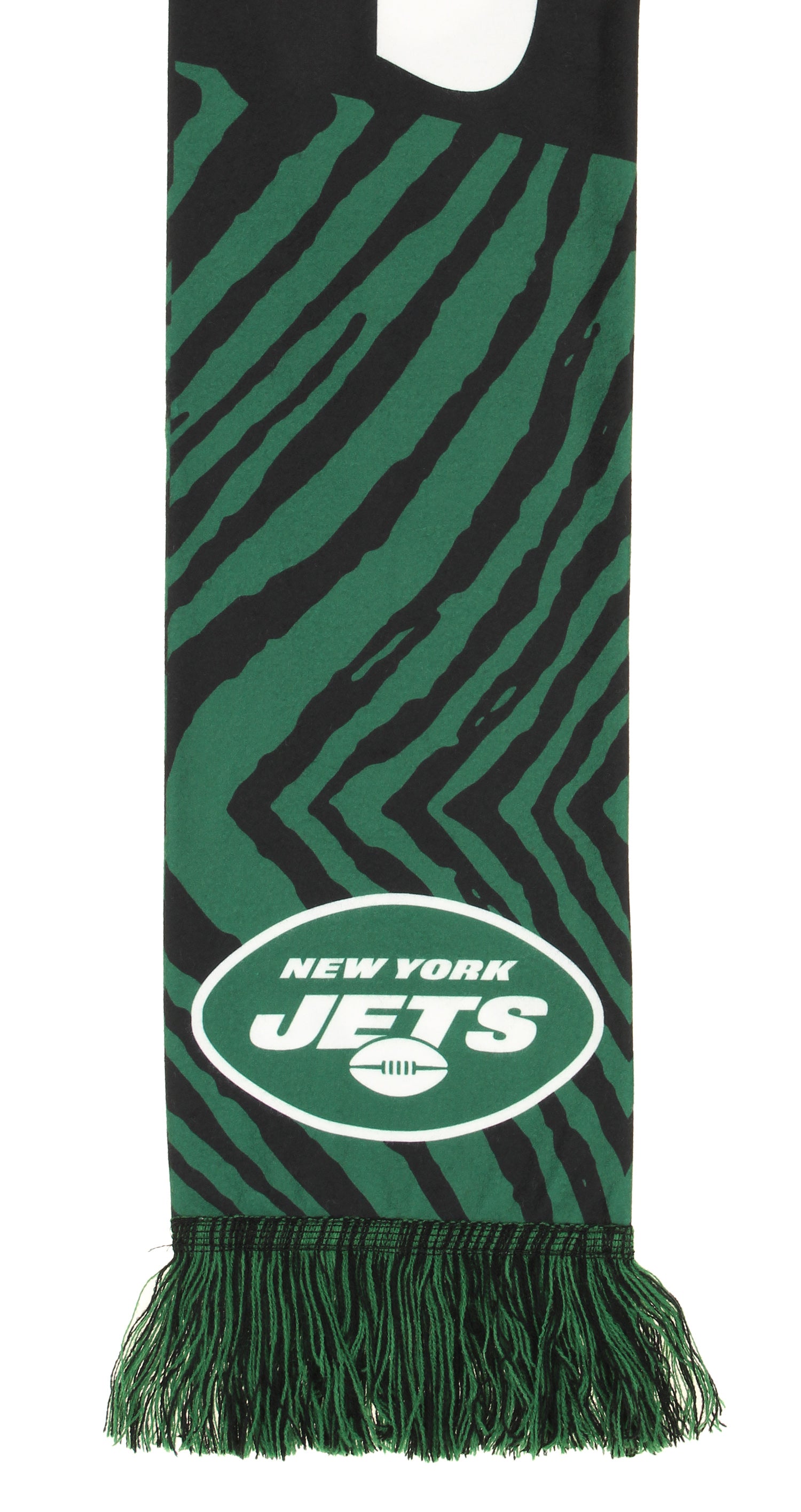 FOCO X Zubaz NFL Collab 3 Pack Glove Scarf & Hat Outdoor Winter Set, New York Jets