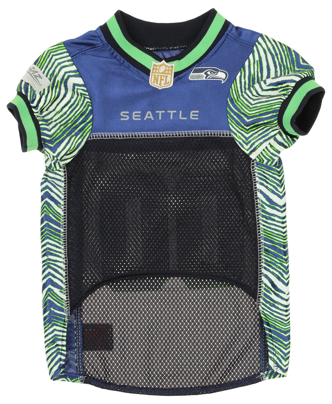 Zubaz X Pets First NFL Seattle Seahawks Jersey For Dogs & Cats