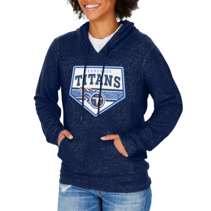 Zubaz NFL Women's Tennessee Titans Team Color Soft Hoodie