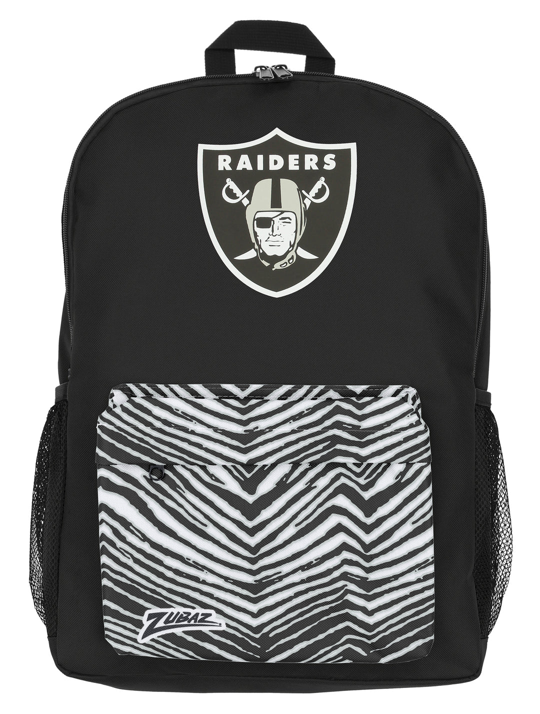 FOCO X ZUBAZ NFL Las Vegas Raiders Zebra 2 Collab Printed Backpack