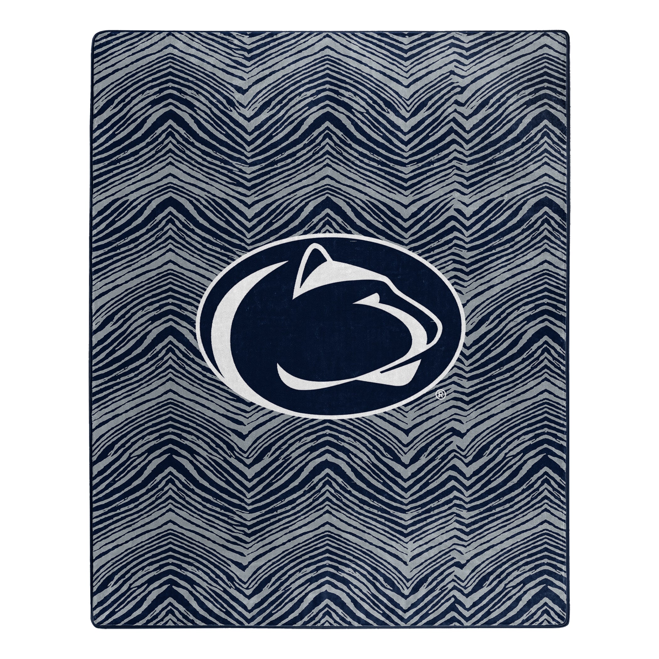 Zubaz X Northwest NCAA Penn State Nittany Lions Zubified Throw Blanket