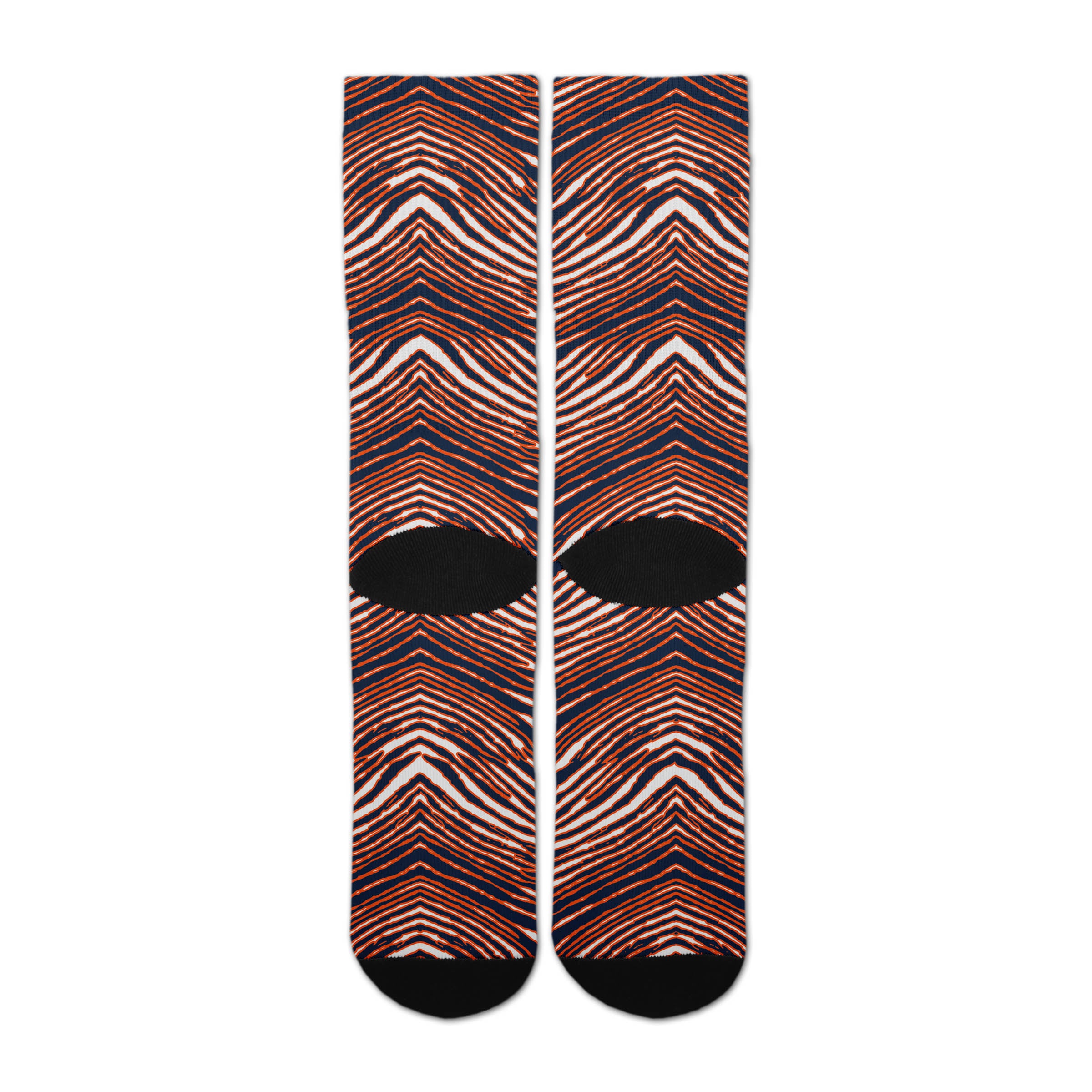 Zubaz By For Bare Feet NFL Zubified Adult and Youth Dress Socks, Denver Broncos, One Size