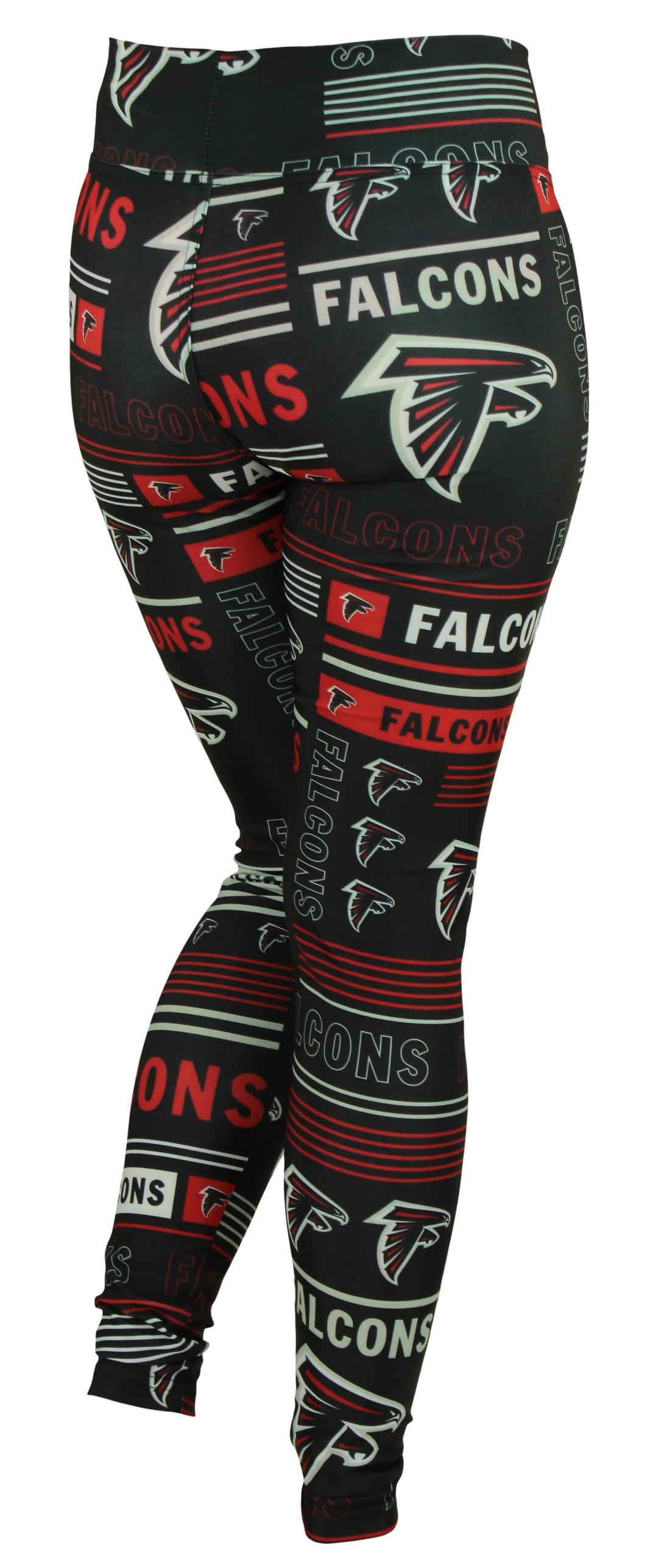Zubaz NFL Atlanta Falcons Women's Team Column Leggings