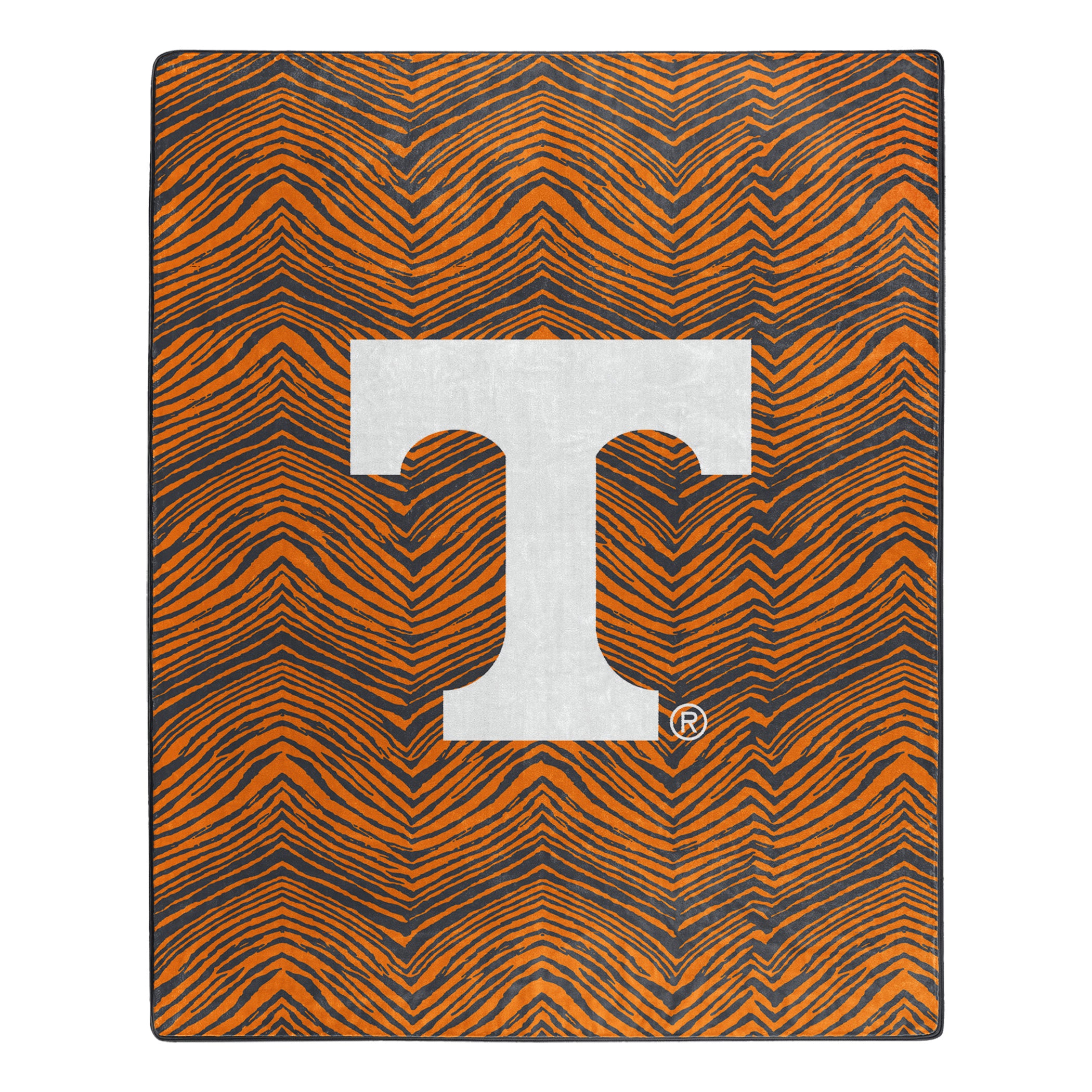 Zubaz by Northwest NCAA Zubified Raschel Throw Blanket Tennessee Volunteers