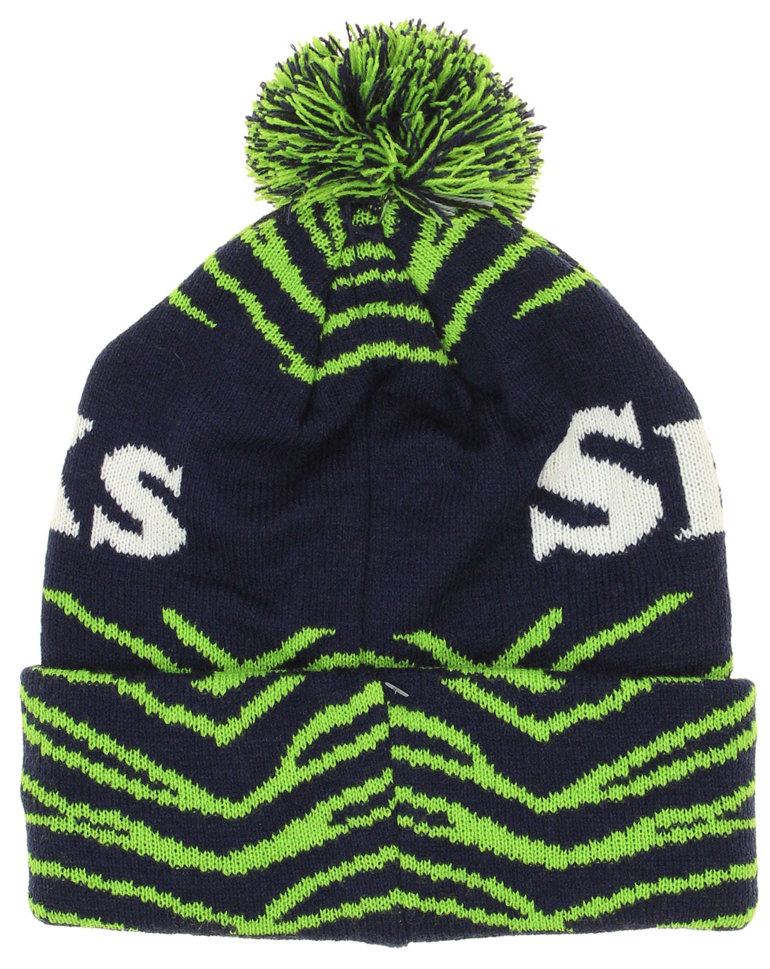 FOCO X Zubaz NFL Collab 3 Pack Glove Scarf & Hat Outdoor Winter Set, Seattle Seahawks