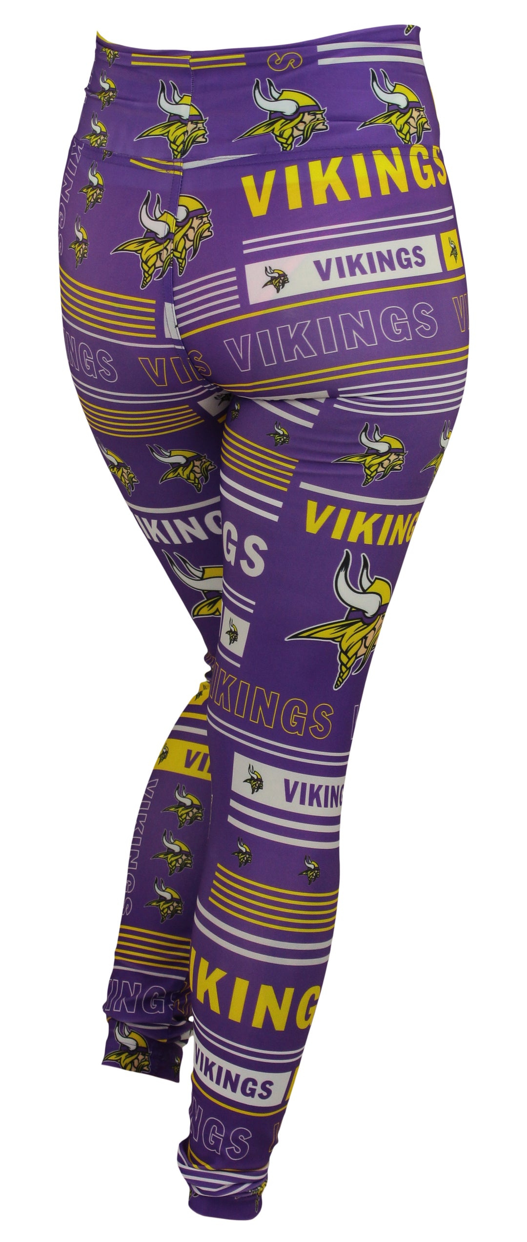 Zubaz NFL Minnesota Vikings Women's Team Column Leggings