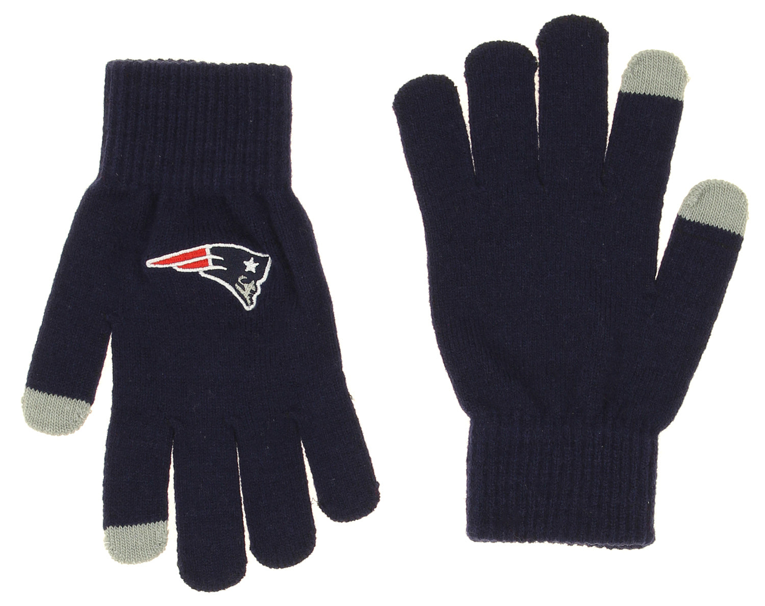 FOCO X Zubaz NFL Collab 3 Pack Glove Scarf & Hat Outdoor Winter Set, New England Patriots