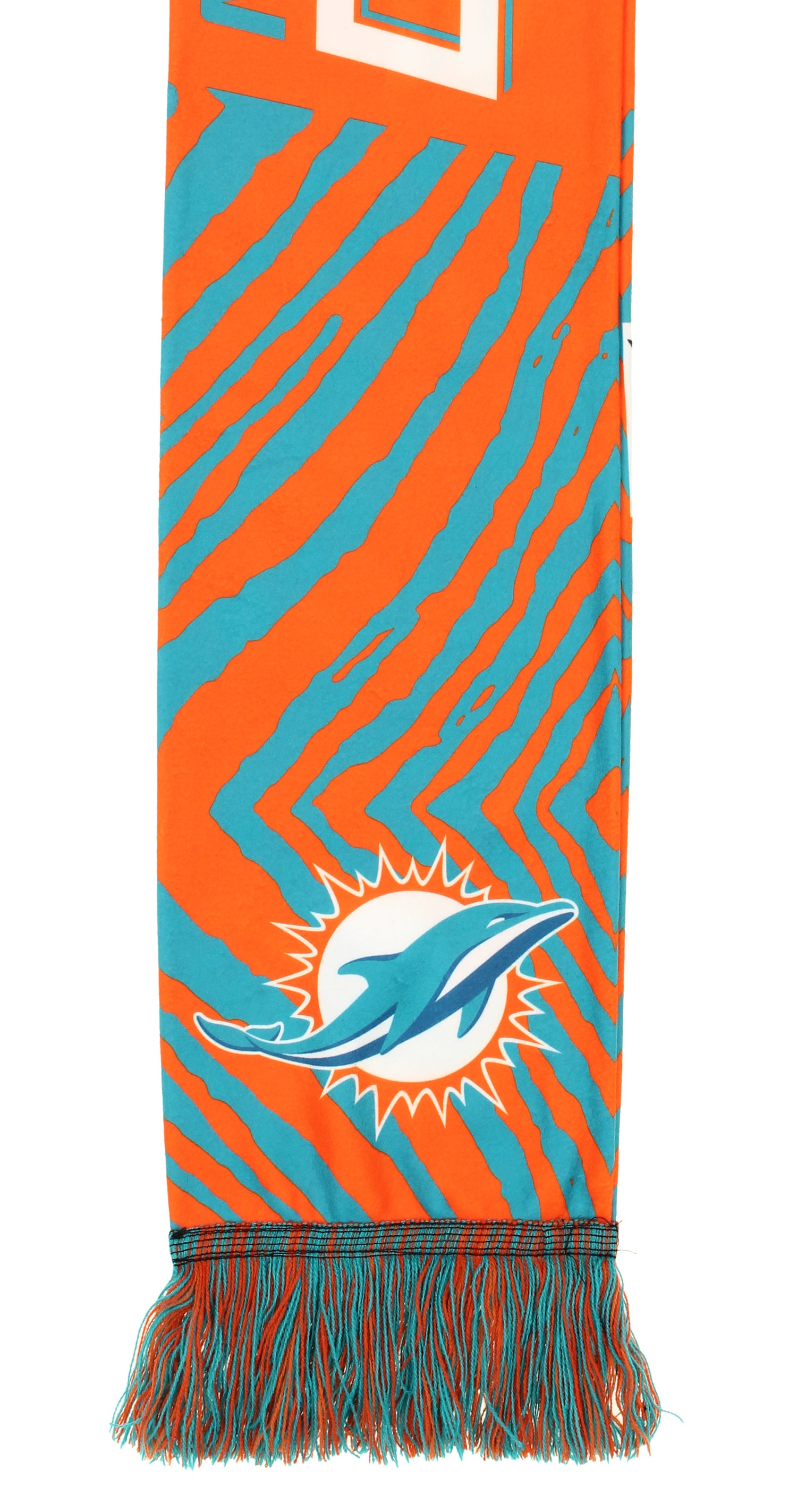Zubaz x FOCO NFL Miami Dolphins Collab 3 Pack Glove Scarf & Hat Outdoo