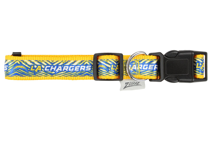 Zubaz X Pets First NFL Los Angeles Chargers Team Adjustable Dog Collar