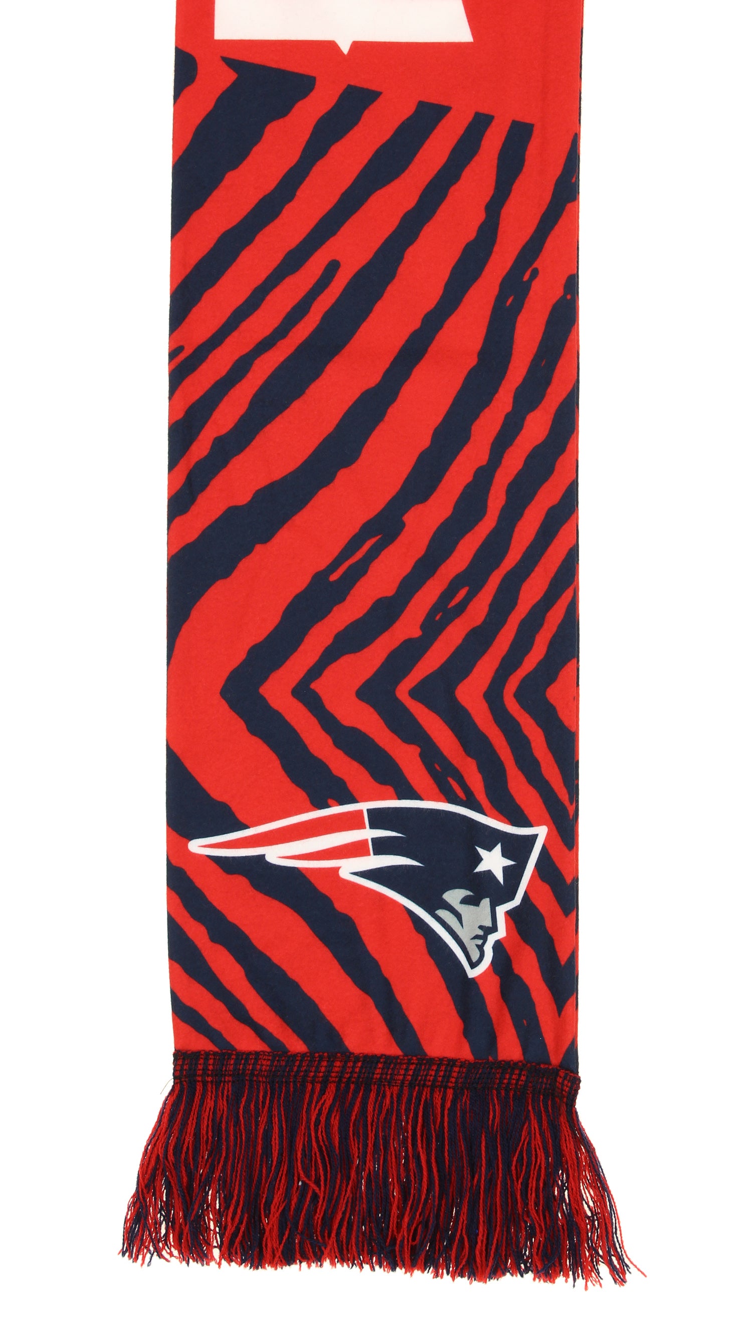 FOCO X Zubaz NFL Collab 3 Pack Glove Scarf & Hat Outdoor Winter Set, New England Patriots