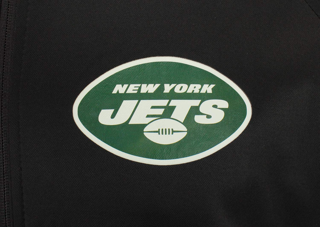 Zubaz NFL New York Jets Men's Heavyweight Full Zip Performance Fleece Hoodie