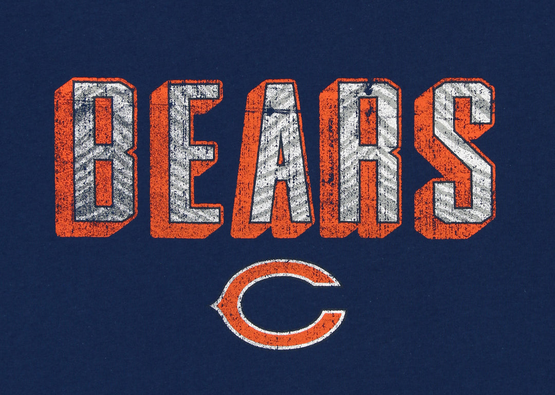 Zubaz NFL Men's Chicago Bears Short Sleeve Zeb Graphic T-Shirt
