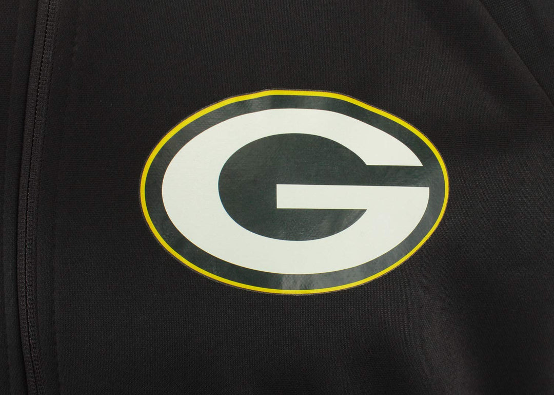 Zubaz NFL Green Bay Packers Men's Heavyweight Full Zip Performance Fleece Hoodie